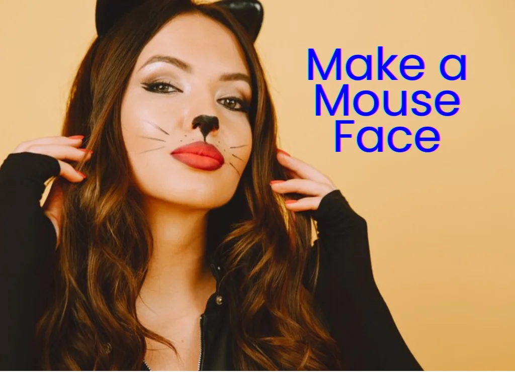 Minnie Mouse face makeup