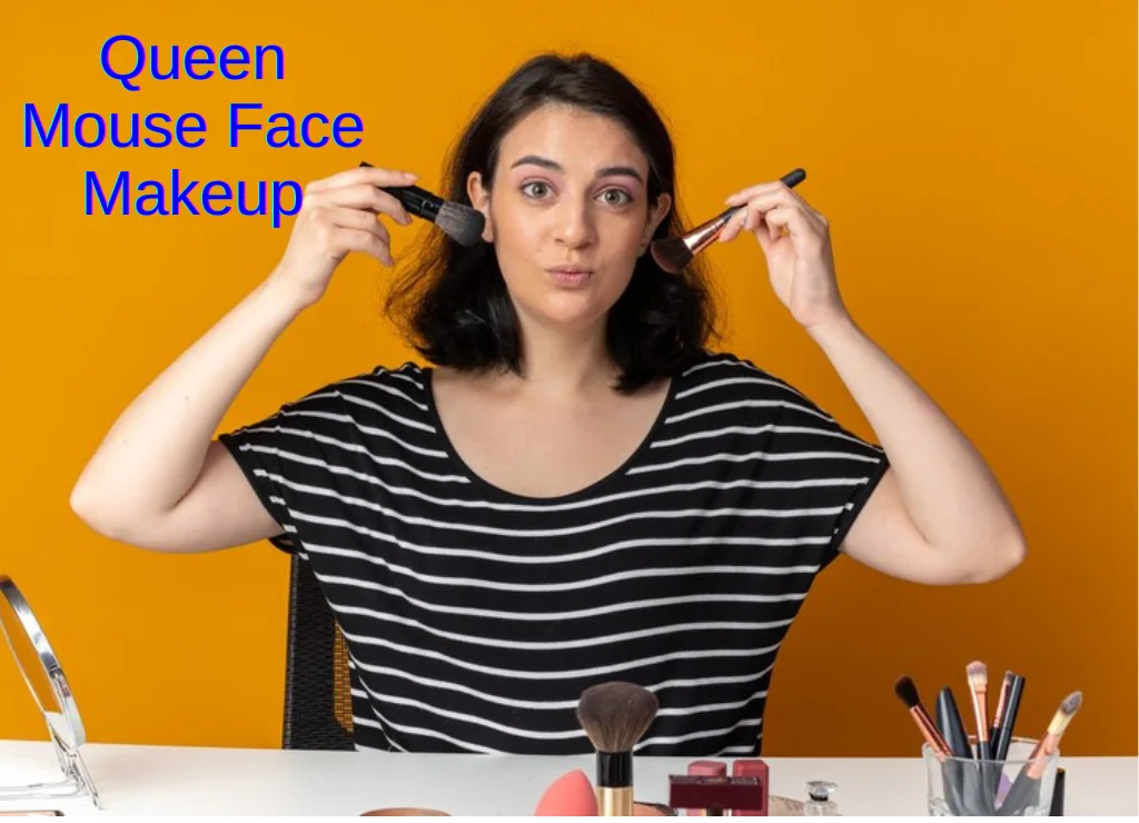 Queen Mouse Face Makeup