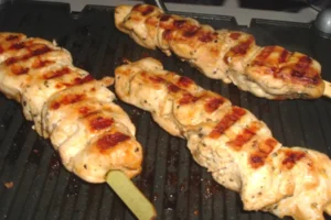 Lemon Chicken Souvlaki